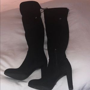 kent over-the-knee suede boots by sam edelman
